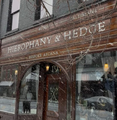 Hierophanyfacadeinsnowstorm
