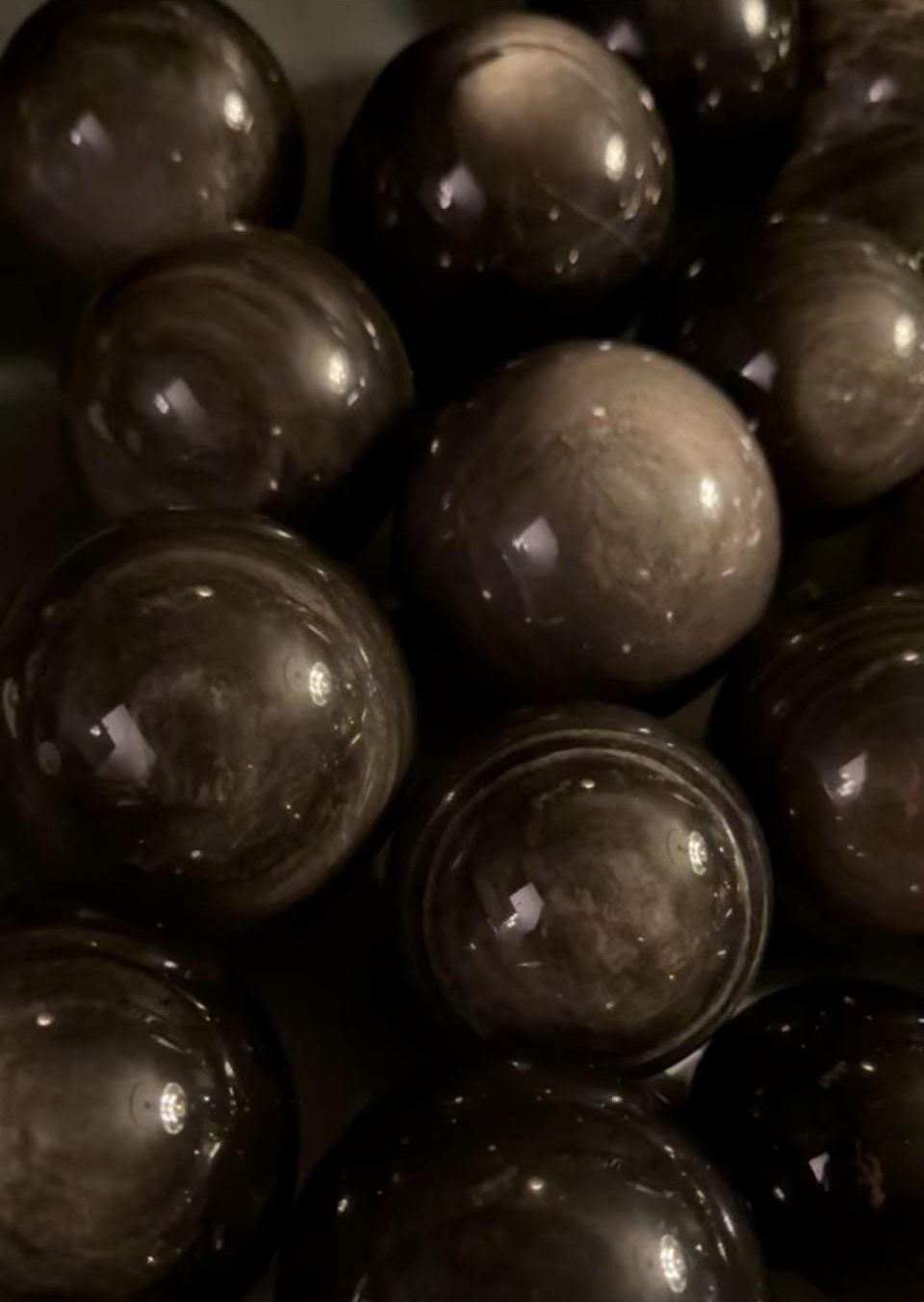 Obsidian Spheres